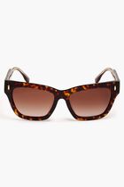 EYEWEAR MONOGRAM BUTTERFLY SOLID BROWN