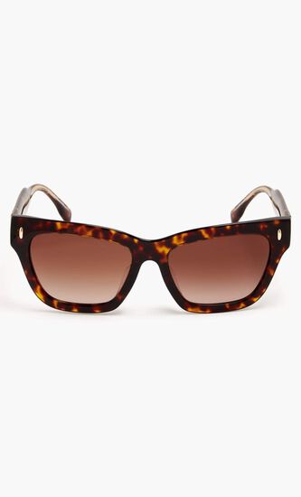 EYEWEAR MONOGRAM BUTTERFLY SOLID BROWN