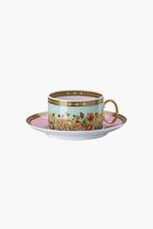 VSC LE JARDIN DE VERSACE CUP/SAUCER 4 LOW