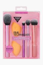 REAL TECHNIQUES MAKEUP BRUSH SET 2 SPONGE BLENDERS FOR EYESHADOW FOUNDATION BLUSH AND CONCEALER