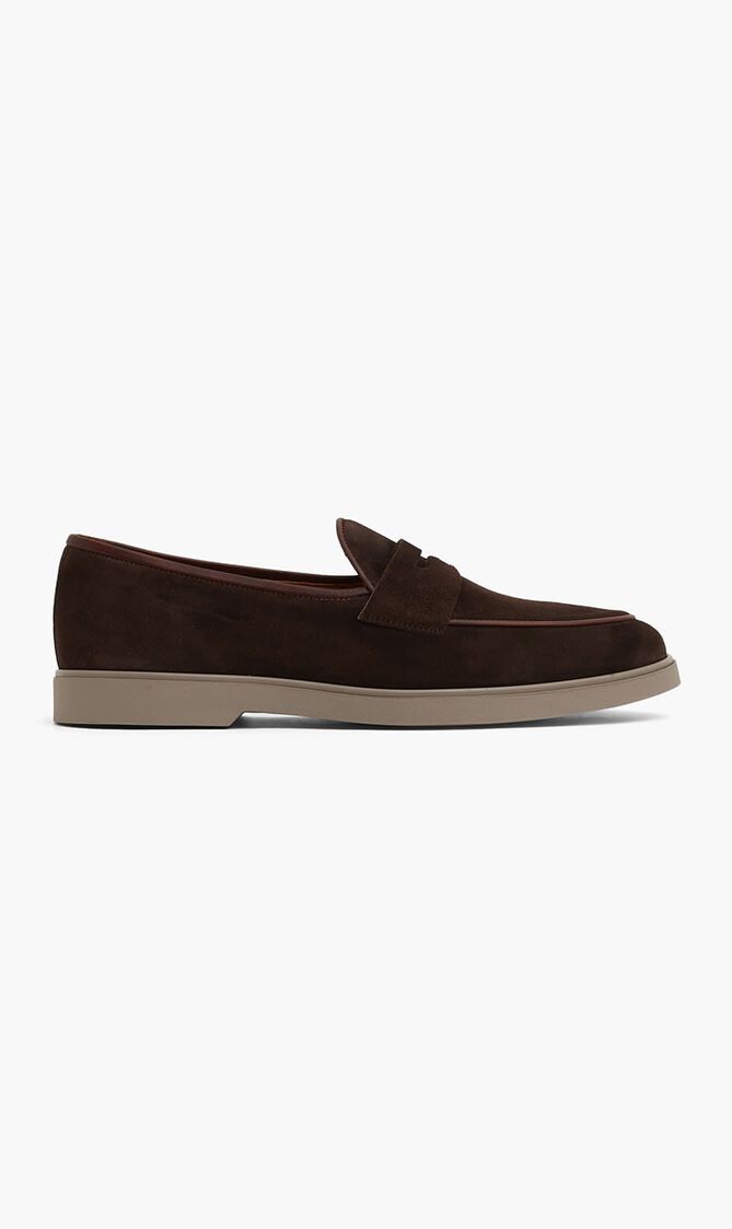 Suede Loafers