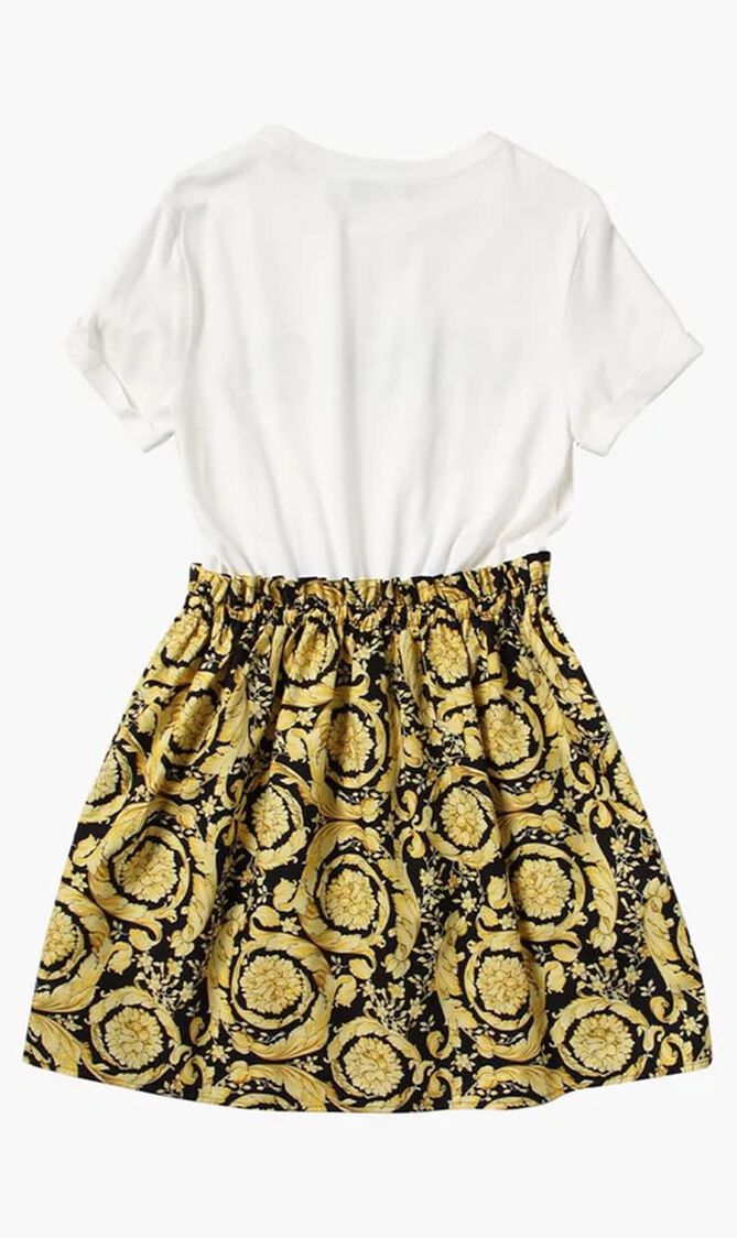 Barocco Print T-shirt Dress Barocco Print T-shirt Dress