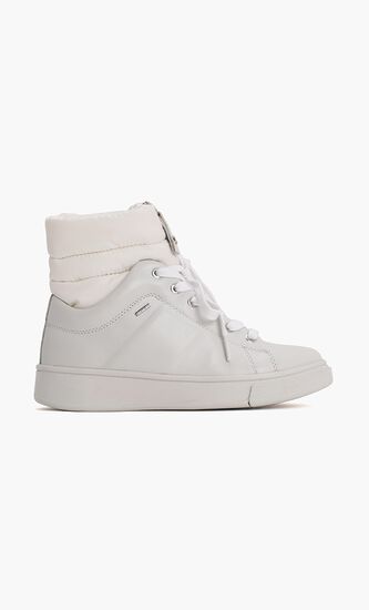 Breeda Suede Fringed High Top Sneakers