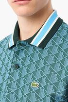 Classic Fit Monogram Jacquard Polo Shirt