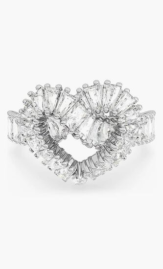 SJC MATRIX RING HRT WOVEN WHI/RHS 60 MM