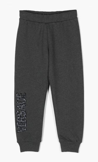 Logo Applique Sweatpants