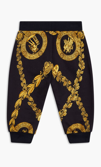 SWEATPANT MASCHERA BAROQUE KIDS FLEECE