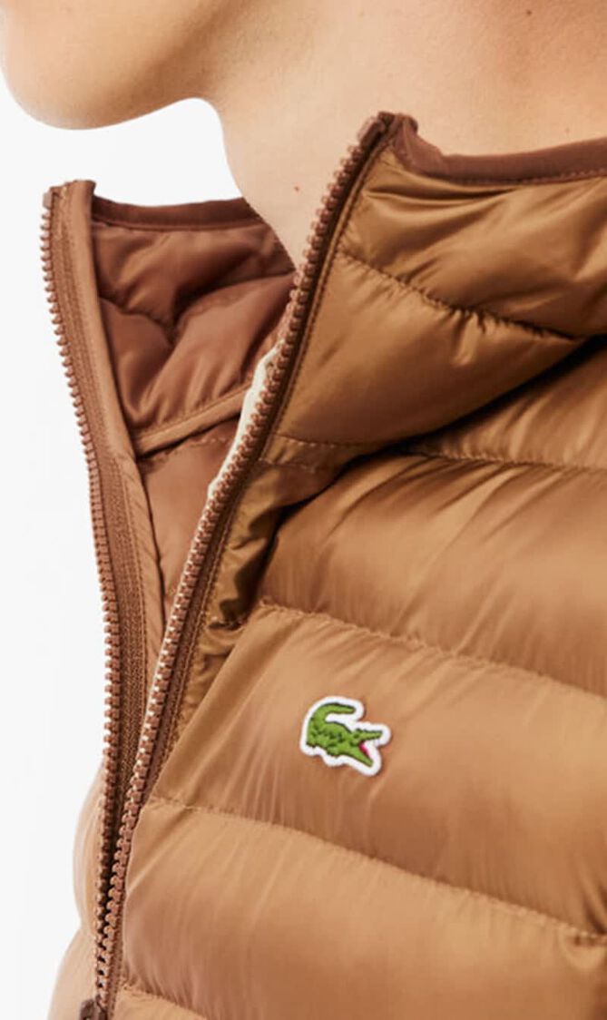 Water-Repellent Quilted Puffed Jacket