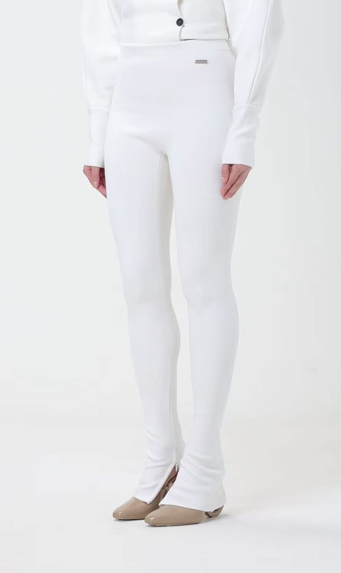 Compact Wool Trousers