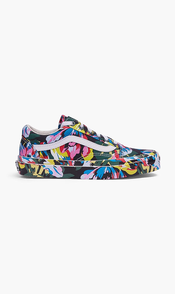 Kenzo x Vans Floral Print Sneakers