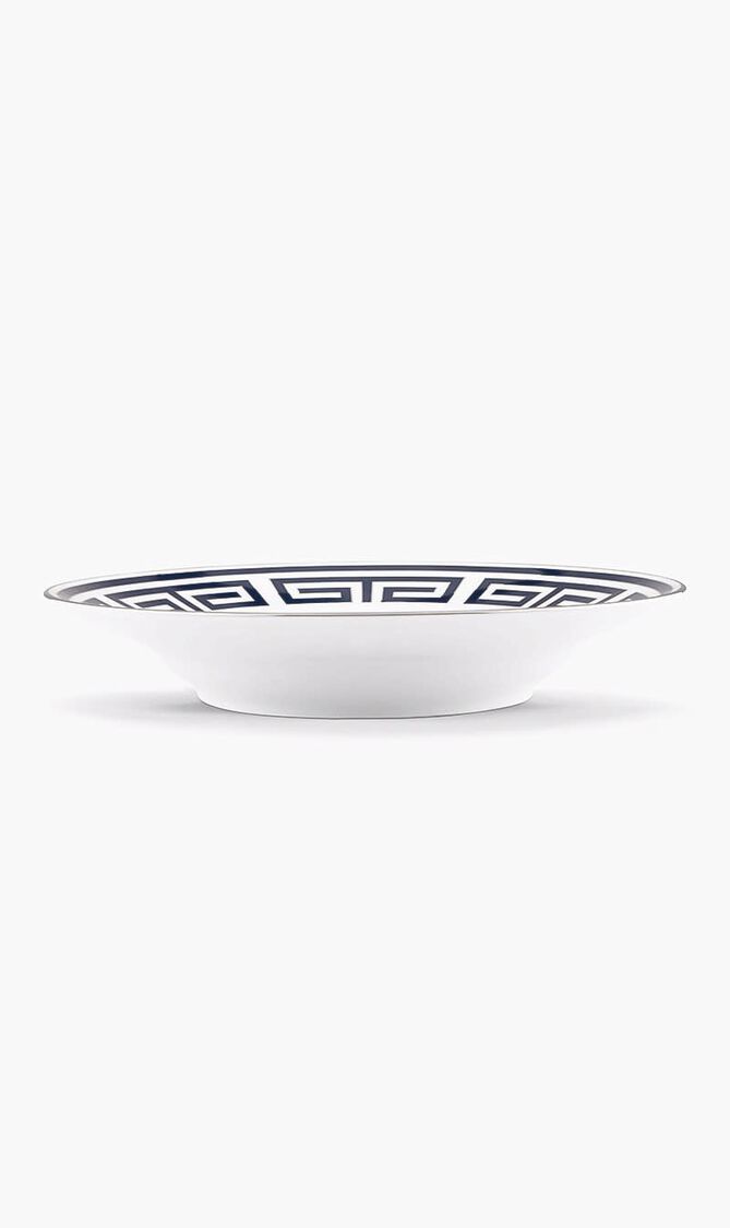 RDG LABIRINTO SOUP PLATE CM 24.5 IN. 9 1/2 IMPERO SHAPE LABIRINTO ZAFFIRO CRUISE