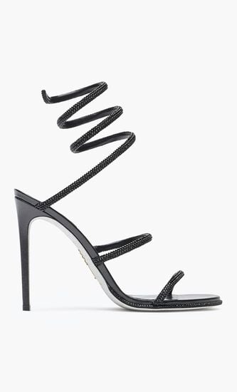 Serpent Leather Sandal