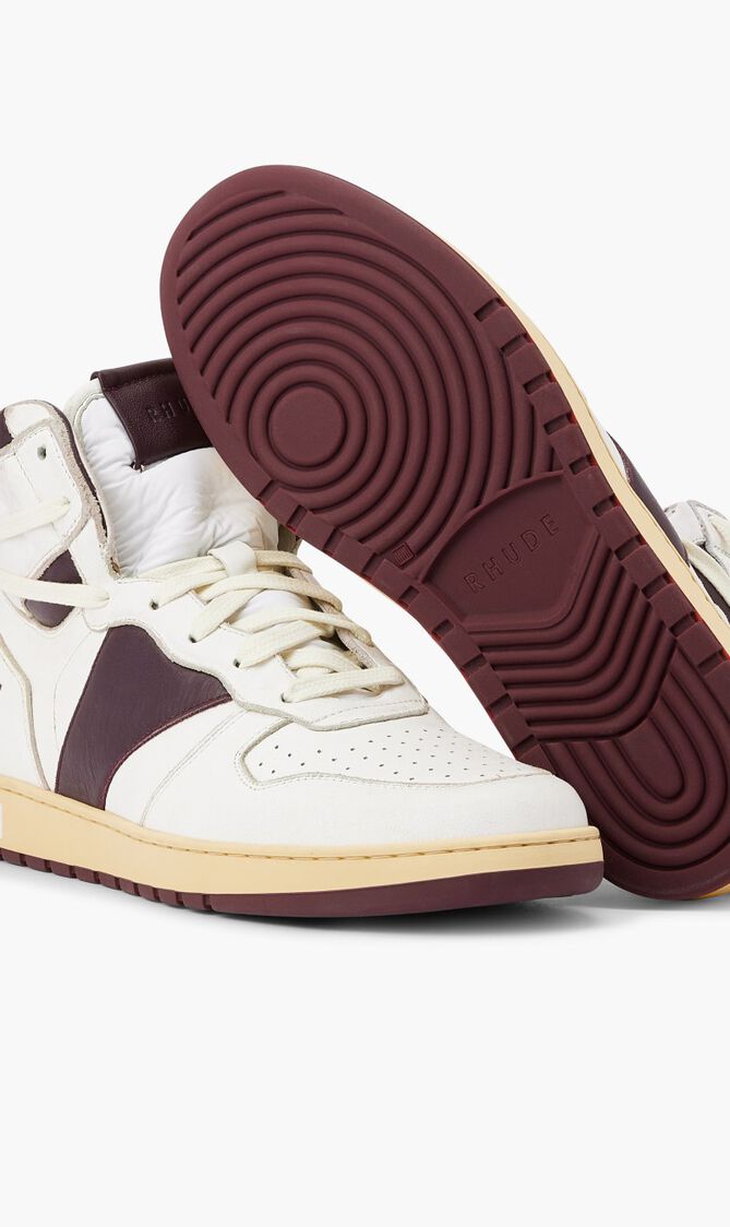 Rhecess Hi White Maro Sneakers