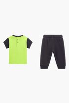 SET SS T-SHIRT+ACTIVE PANTS