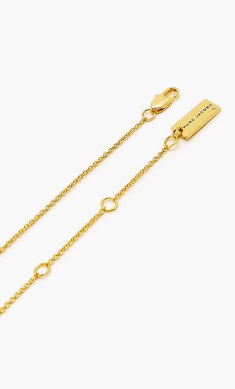 BUTTON PENDANT NECKLACE