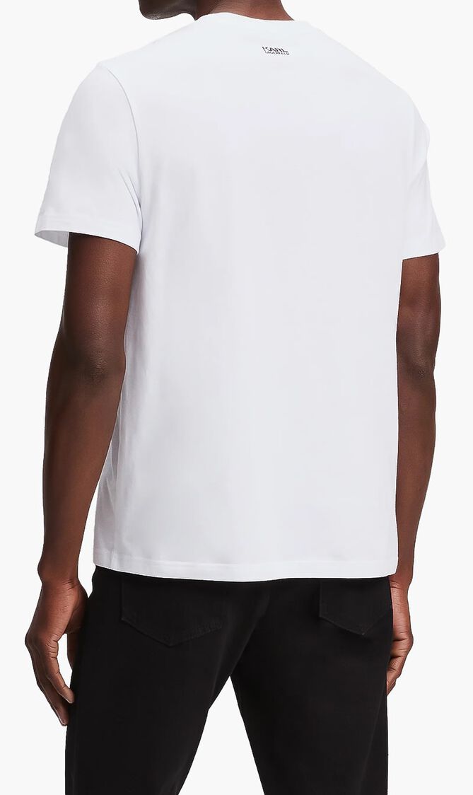 Varsity Print T Shirt