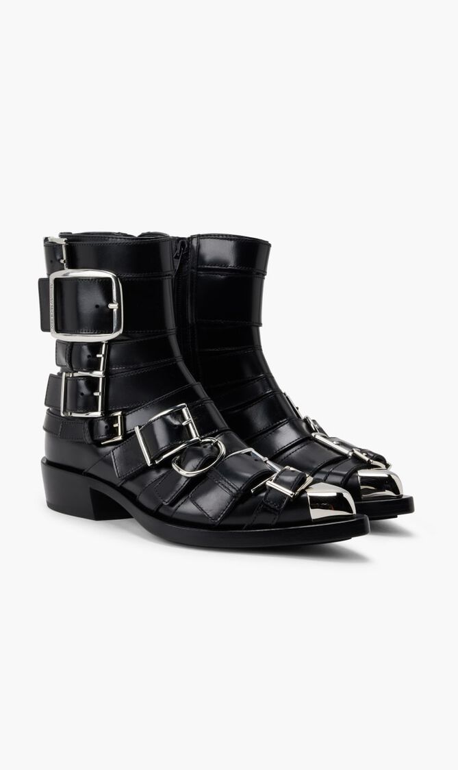 H.Boot Leather S.Lea Boxcar/Si