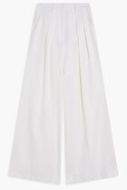 Wool Gabardine Palazzo Trouser