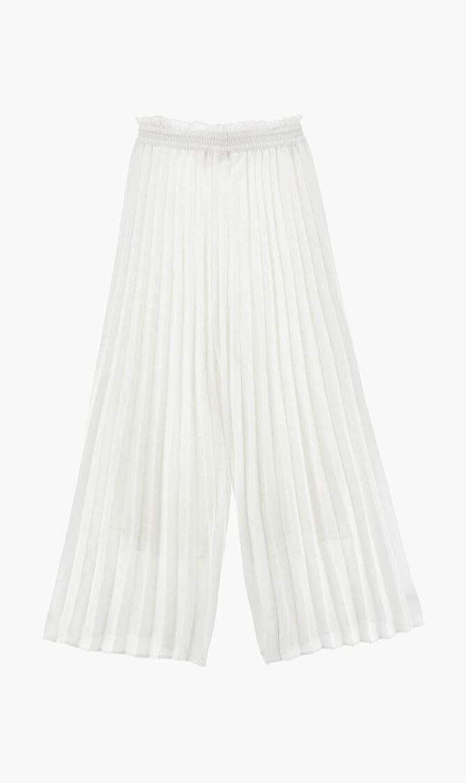 PANTALONI COCKTAIL PLISSE