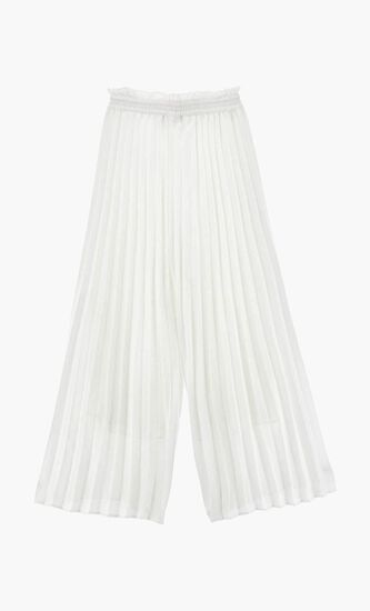 PANTALONI COCKTAIL PLISSE