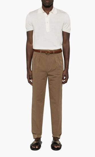 Short Sleeved Polo T Shirt