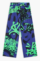 KLJ MR RELAXED GRAFFITI DENIM