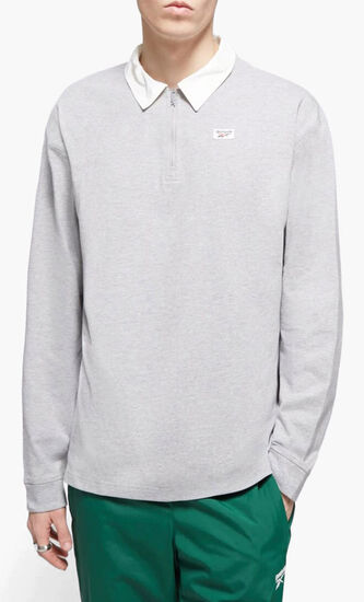 Polo Court Quarter Zip T-Shirt