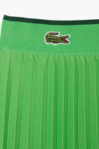 Short Pleated Elastic Waist Skirt