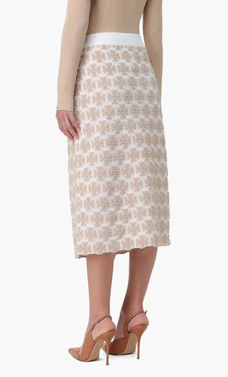 LOGO BOUCL SKIRT
