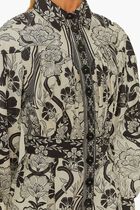 Leopard Collareneck Midi Dress