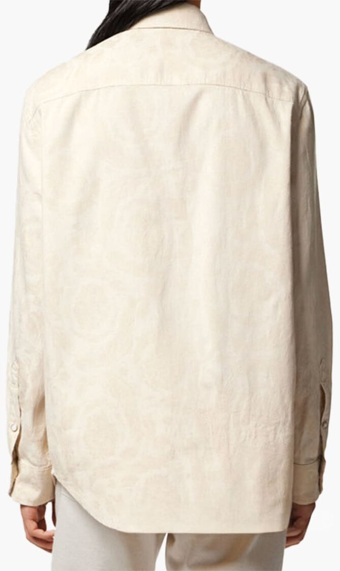 Barocco Jacquard Denim Shirt Barocco Jacquard Denim Shirt