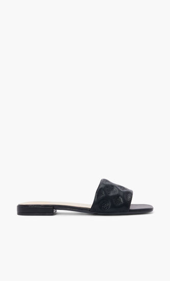 TASK PEONY DEBOSSED MULES