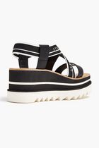 Elyse Striped Platform Sandals