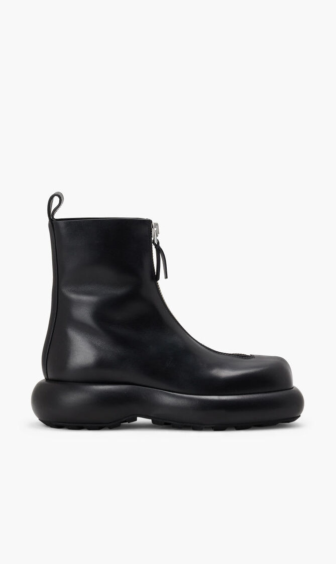 STIVALETTO SEMI-SHINY CALF LEATHER