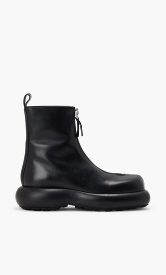 STIVALETTO SEMI-SHINY CALF LEATHER