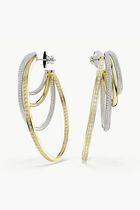 Hyperbola Hoop Earrings