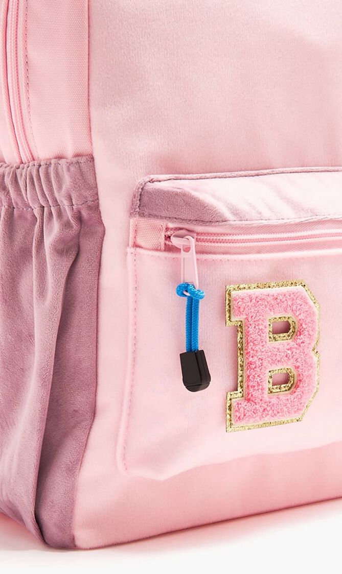 Chenille Sparkle Letter 'B' patch