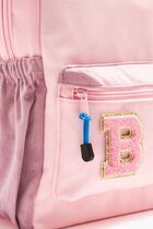 Chenille Sparkle Letter 'B' patch