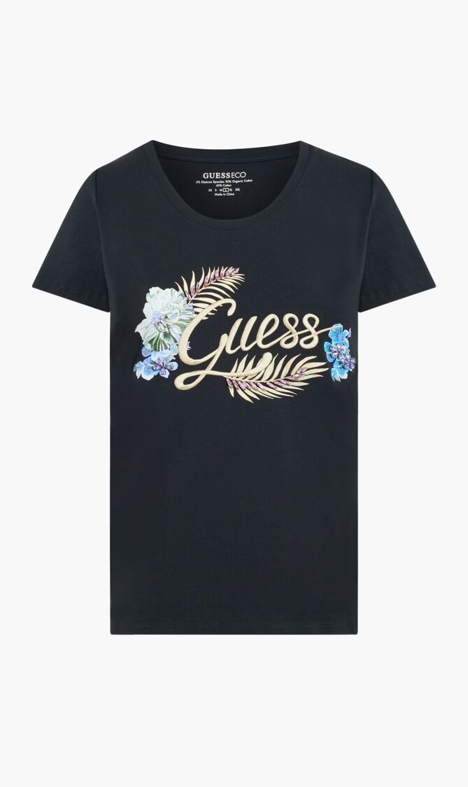 Embellish Logo Mid Organic Stretch Jersey T-shirt