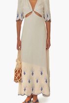Sea of Fish Midi Dress