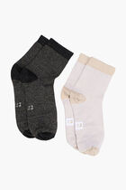 2-Pack Lurex Socks