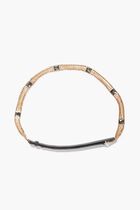 Leather & Rhinestone Chain Belt