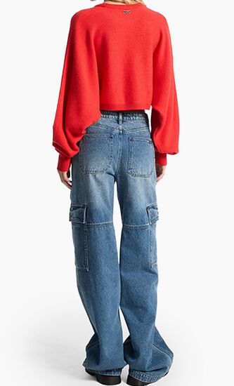 Wool Dolman Sleeve Sweater