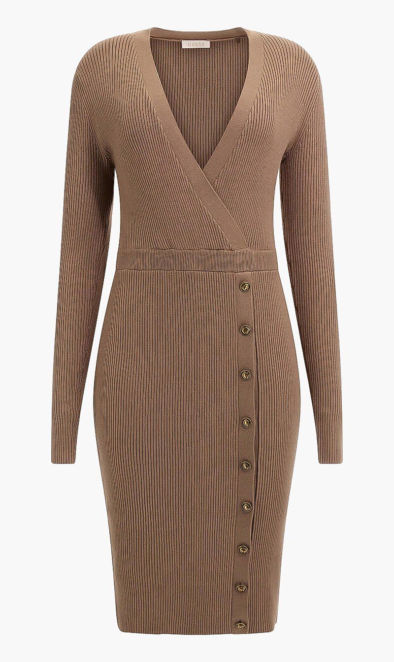 Buy GUESS Front Button Sweater Dress for SAR 930.00 The Deal Outlet