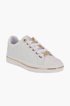 Stasey Debossed Low Top Sneakers