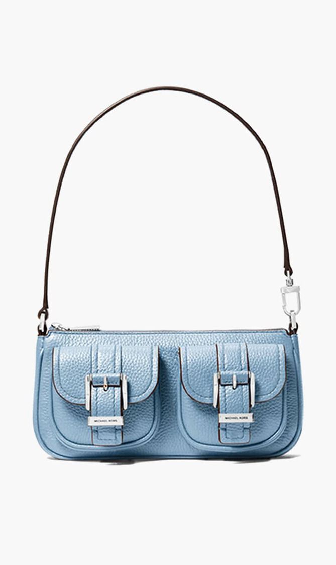 Zoe Pebbled Leather Pochette