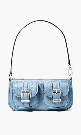 Zoe Pebbled Leather Pochette