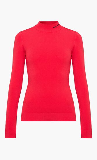 Classic High Neck Folded Sweater
