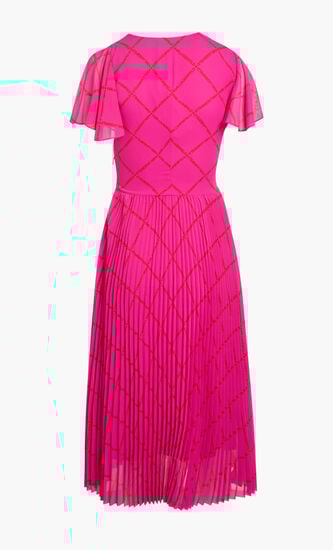 PLEATED DRESS