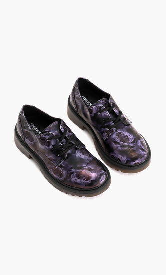 Casey Printed Leather Derby